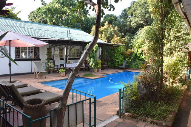 The pool at Tabonina Guesthouse